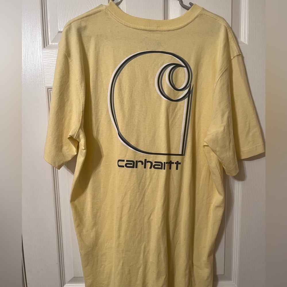 CARHARTT T SIZE LARGE MEN WORN 1X